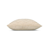 Elaine Smith Entwine Crema Ivory 20"x20" Decorative Pillow