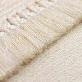Elaine Smith Column Crema Ivory 20"x20" Decorative Pillow