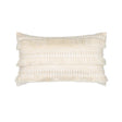 Elaine Smith Cascade Crema Ivory 12"x20" Decorative Pillow