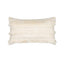 Elaine Smith Cascade Crema Ivory 12"x20" Decorative Pillow