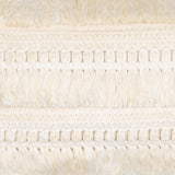 Elaine Smith Cascade Crema Ivory 12"x20" Decorative Pillow