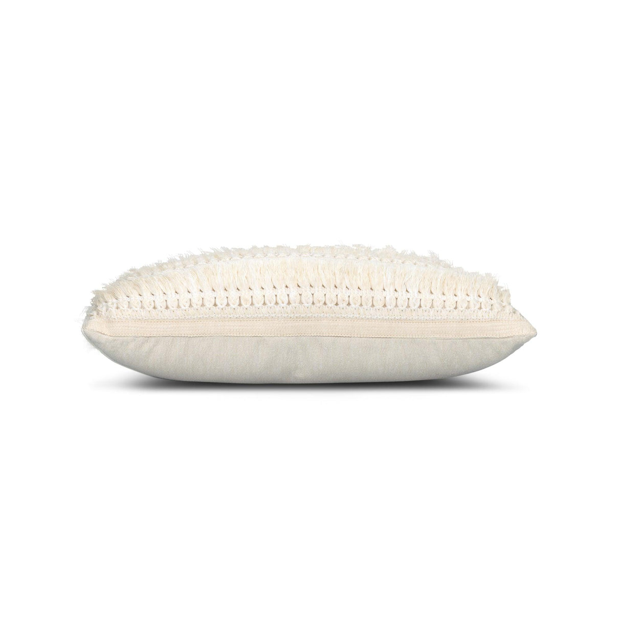 Elaine Smith Cascade Crema Ivory 12"x20" Decorative Pillow