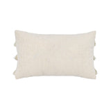 Elaine Smith Cascade Crema Ivory 12"x20" Decorative Pillow