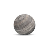 Elaine Smith Textured Grigio Orb Gray 12" Round Decorative Pillow
