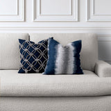 Elaine Smith Denim Pillow Package 2-Pack Blue 2-Pack Decorative Pillow