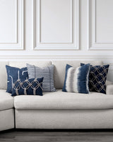 Elaine Smith Denim Pillow Package 5-Pack Blue 5-Pack Decorative Pillow