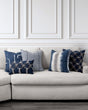 Elaine Smith Denim Pillow Package 5-Pack Blue 5-Pack Decorative Pillow