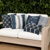 Elaine Smith Denim Pillow Package 5-Pack Blue 5-Pack Decorative Pillow