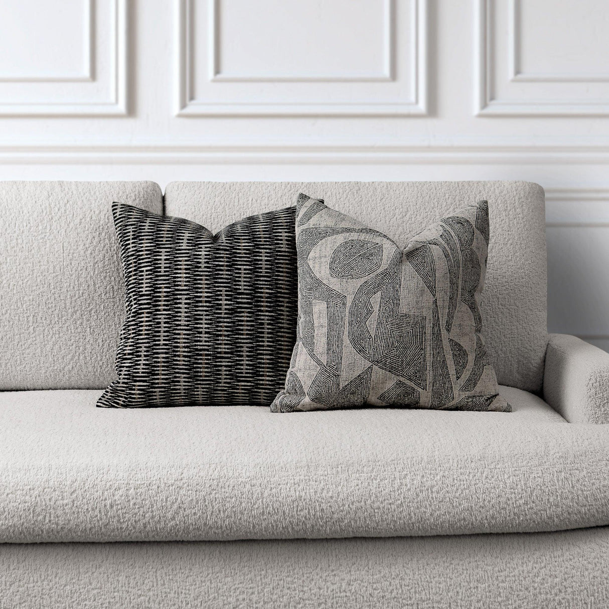 Elaine Smith Ebony Pillow Package 2-Pack Beige 2-Pack Decorative Pillow