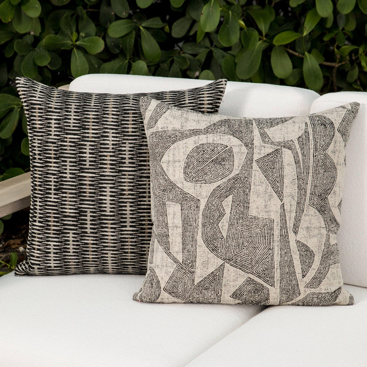 Elaine Smith Ebony Pillow Package 2-Pack Beige 2-Pack Decorative Pillow