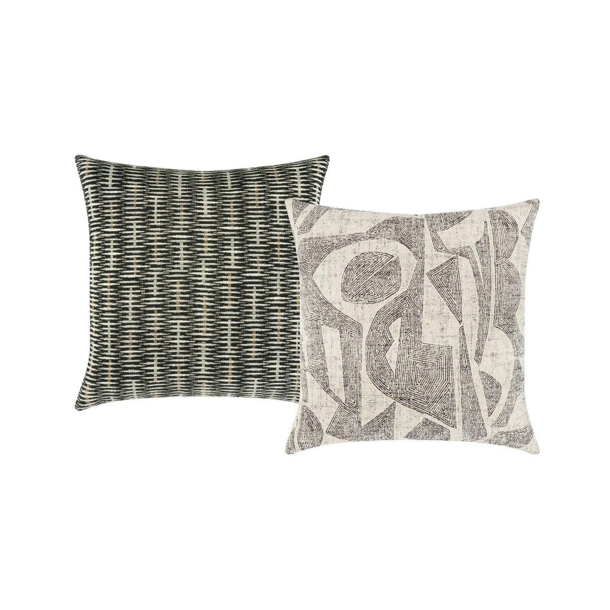 Elaine Smith Ebony Pillow Package 2-Pack Beige 2-Pack Decorative Pillow
