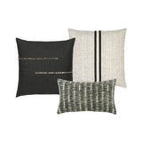 Elaine Smith Ebony Pillow Package 3-Pack Beige 3-Pack Decorative Pillow