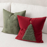 Elaine Smith Evergreen Pillow Package 2-Pack Red 2-Pack Decorative Pillow