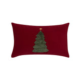 Elaine Smith Evergreen Pillow Package 5-Pack Red 5-Pack Decorative Pillow