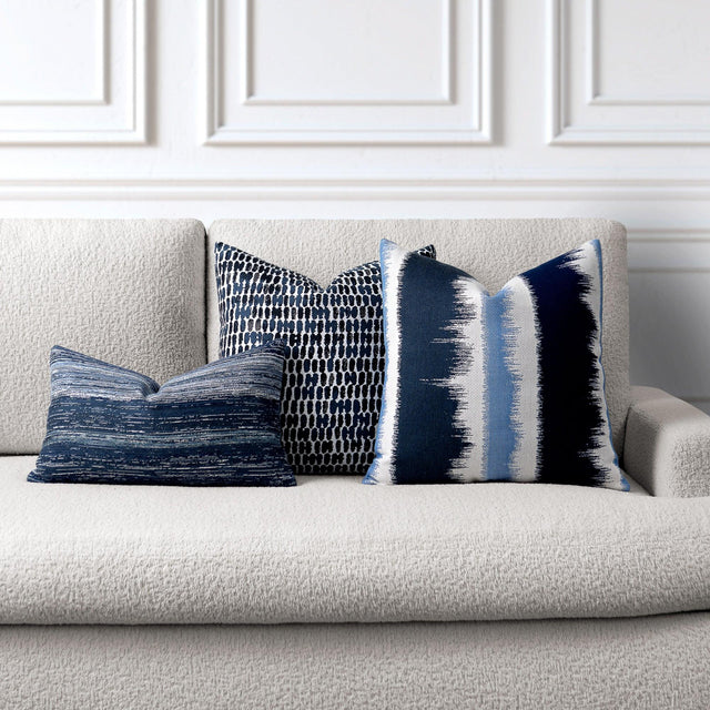 Elaine Smith Indigo Pillow Package 3-Pack Deep Blue 3-Pack Decorative Pillow