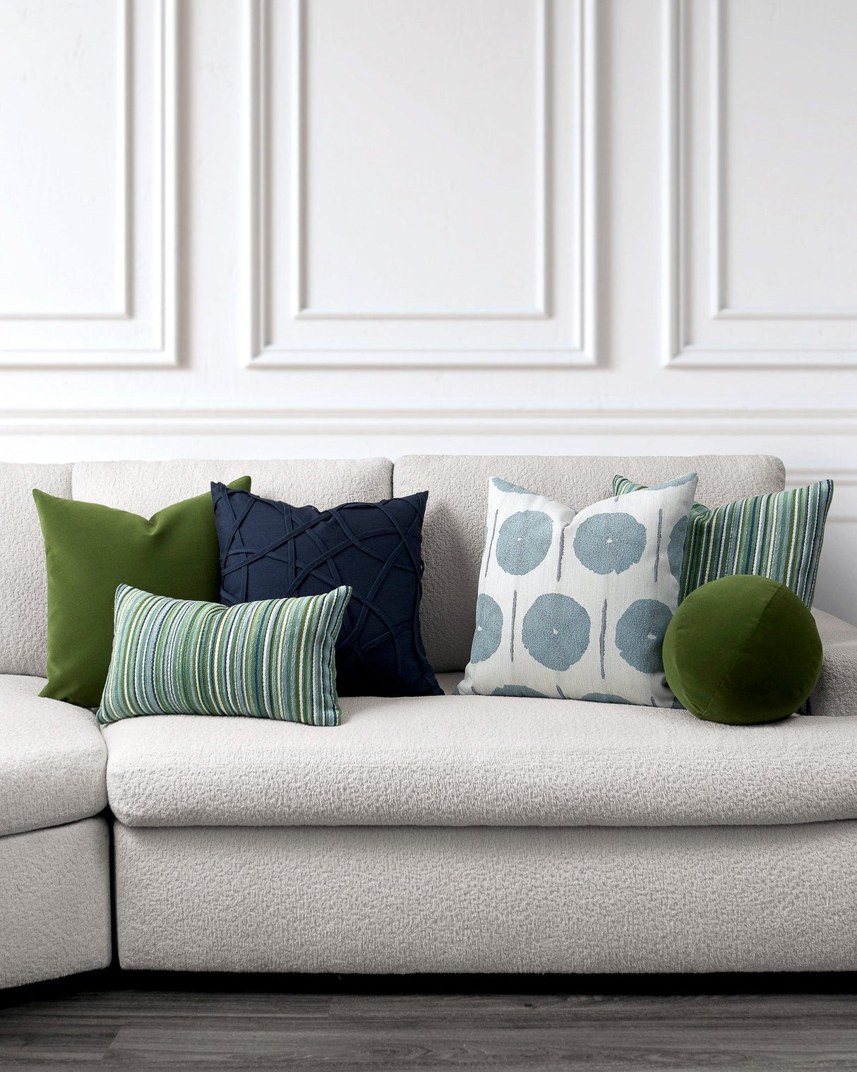 Elaine Smith Nature Pillow Package 2-Pack Green 2-Pack Decorative Pillow