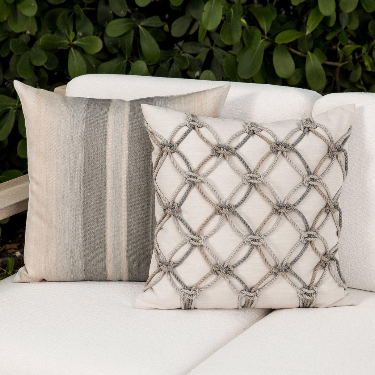 Elaine Smith Neutral Pillow Package 2-Pack Beige 2-Pack Decorative Pillow