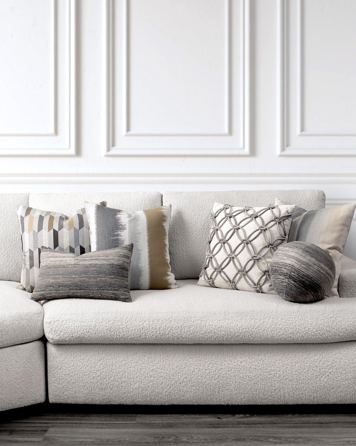 Elaine Smith Neutral Pillow Package 2-Pack Beige 2-Pack Decorative Pillow