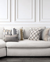 Elaine Smith Neutral Pillow Package 5-Pack Gray 5-Pack Decorative Pillow