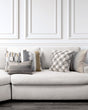 Elaine Smith Neutral Pillow Package 5-Pack Gray 5-Pack Decorative Pillow