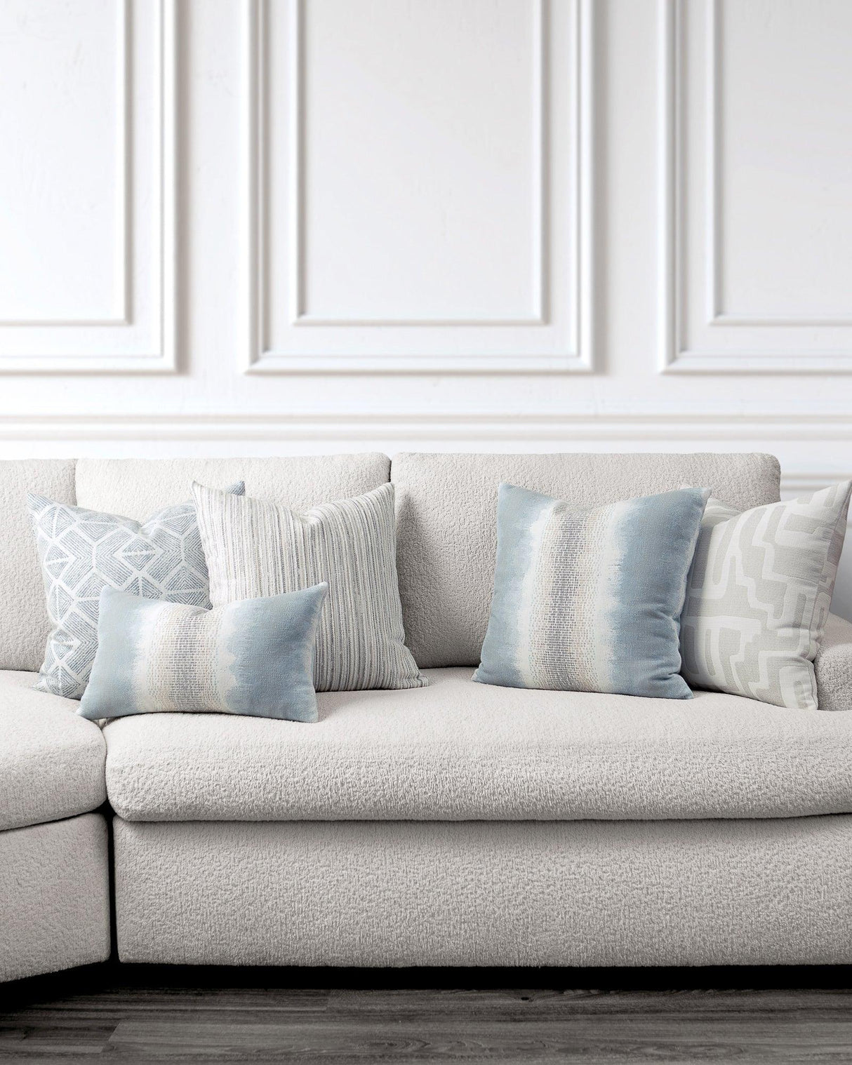 Elaine Smith Sky Pillow Package 5-Pack Light Blue 5-Pack Decorative Pillow