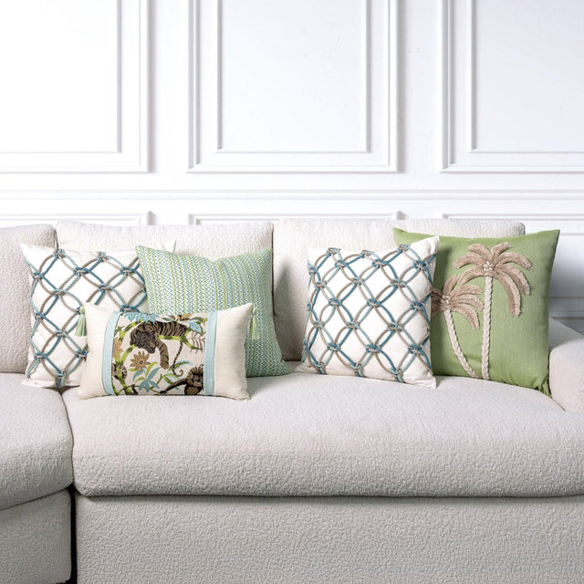 Elaine Smith Spring Pillow Package 5-Pack Green 5-Pack Decorative Pillow