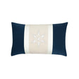 Elaine Smith Tradition Midnight Deep Blue 12"x20" Decorative Pillow