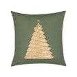 Elaine Smith Fraser Fir Fern Green 20"x20" Decorative Pillow