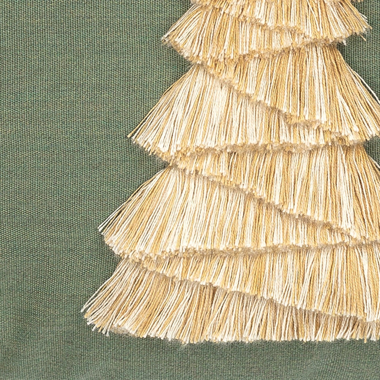 Elaine Smith Fraser Fir Fern Green 12"x20" Decorative Pillow