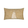 Elaine Smith Fraser Fir Golden Gold 12"x20" Decorative Pillow