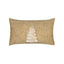 Elaine Smith Fraser Fir Golden Gold 12"x20" Decorative Pillow