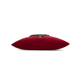 Elaine Smith Fraser Fir Ruby Red 12"x20" Decorative Pillow