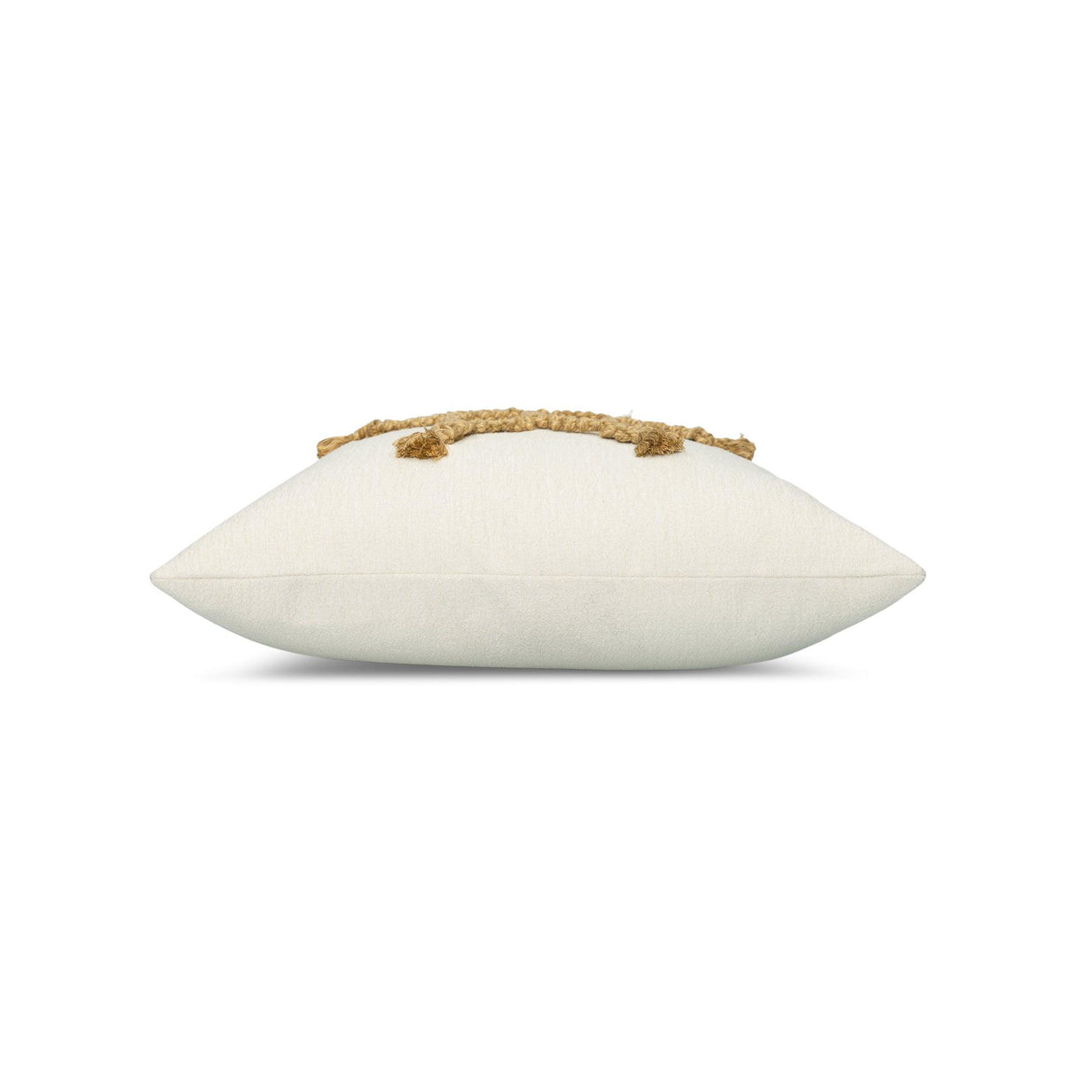 Elaine Smith Snowflake Gold   Decorative Pillow