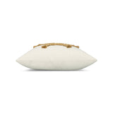 Elaine Smith Snowflake Gold   Decorative Pillow