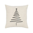 Elaine Smith Silent Night Crema   Decorative Pillow