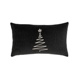 Elaine Smith Silent Night Noir   Decorative Pillow