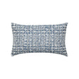 Elaine Smith Channel Bleu Blue 12"x20" Decorative Pillow