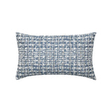 Elaine Smith Channel Bleu Blue 12"x20" Decorative Pillow