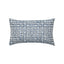 Elaine Smith Channel Bleu Blue 12"x20" Decorative Pillow