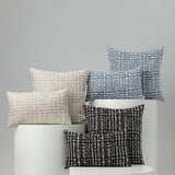 Elaine Smith Channel Bleu Blue 12"x20" Decorative Pillow