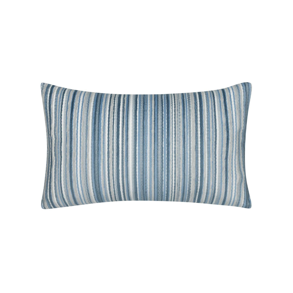 Elaine Smith Lush Velvet Cloud Gray 12"x20" Decorative Pillow