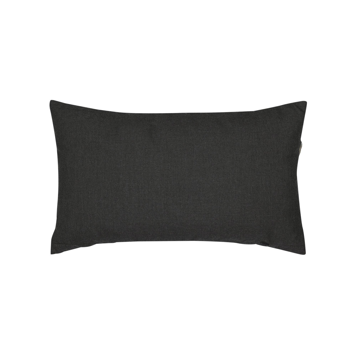 Elaine Smith Carbon Rope Black 12"x20" Decorative Pillow