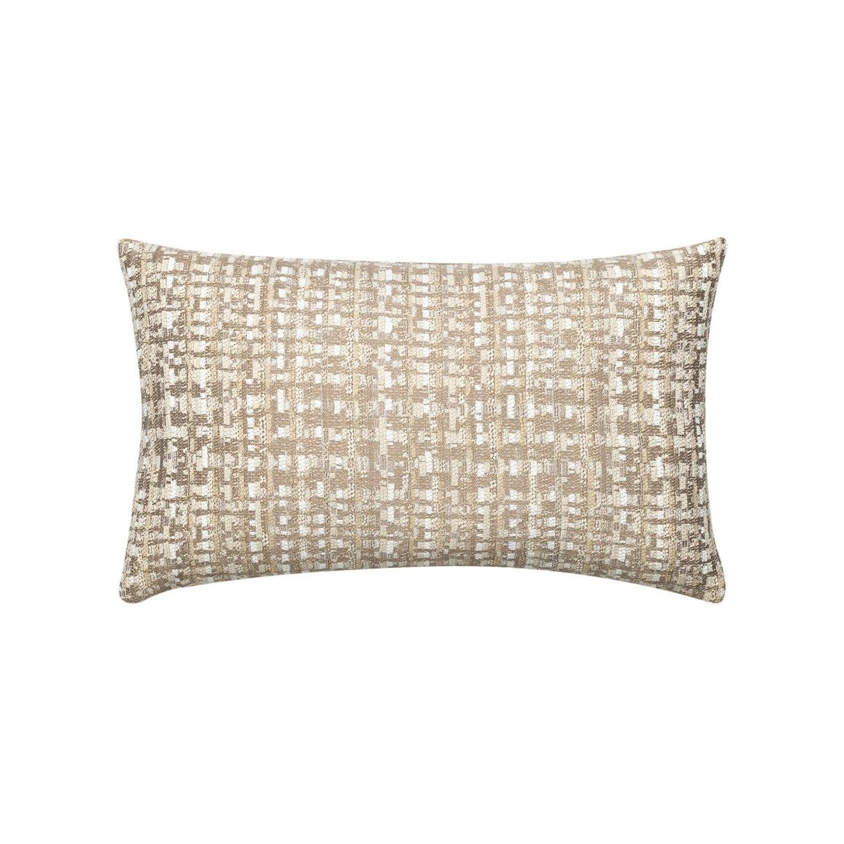 Elaine Smith Channel Sable Beige 12"x20" Decorative Pillow