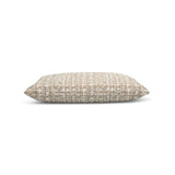 Elaine Smith Channel Sable Beige 12"x20" Decorative Pillow