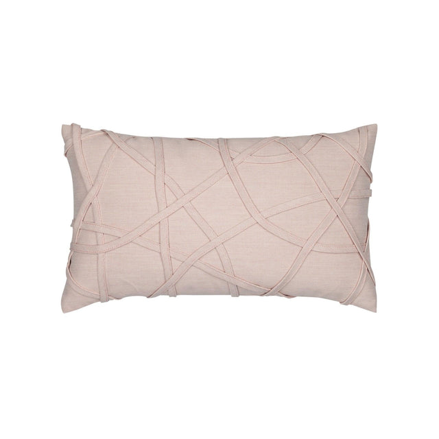 Elaine Smith Illusion Blush Pink 12"x20" Decorative Pillow