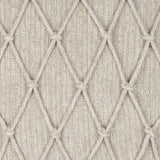 Elaine Smith Macrame Fawn Beige 12"x20" Decorative Pillow