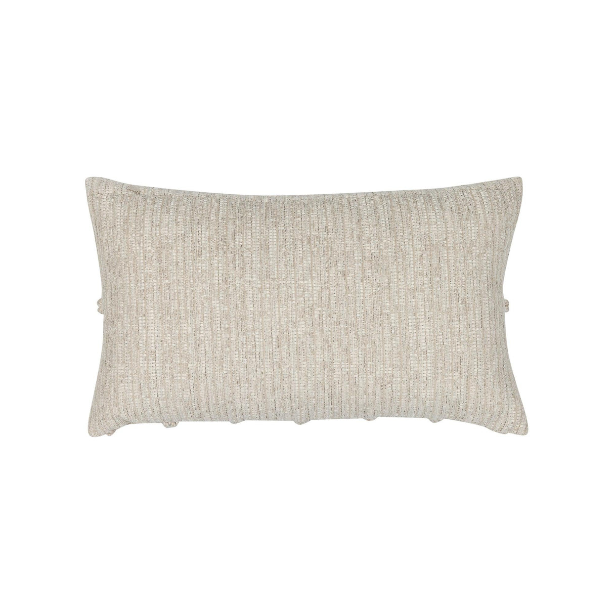 Elaine Smith Macrame Fawn Beige 12"x20" Decorative Pillow