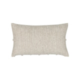 Elaine Smith Macrame Fawn Beige 12"x20" Decorative Pillow
