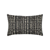 Elaine Smith Channel Noir Black 12"x20" Decorative Pillow