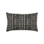 Elaine Smith Channel Noir Black 12"x20" Decorative Pillow